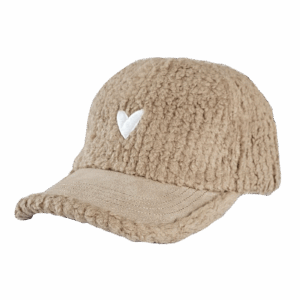 Casquette adulte Love Beige