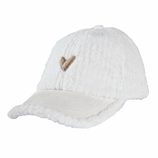 Casquette enfant Love Blanc