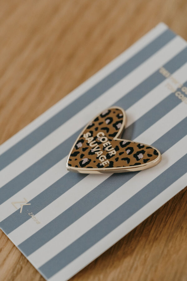 Pin’s coeur Sauvage – Image 5