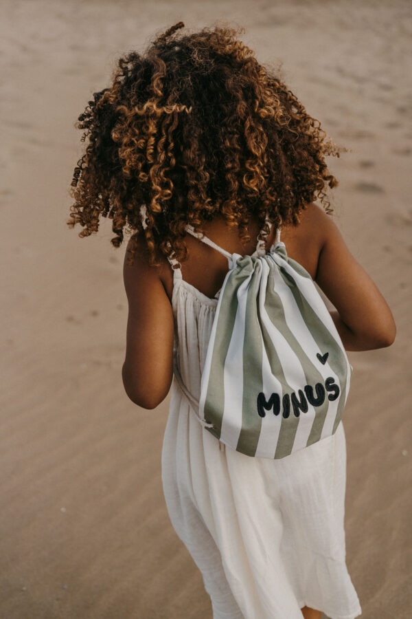 Sac à cordons « minus » vert