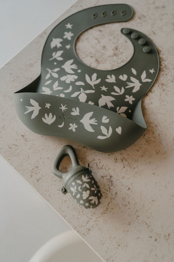 Bavoir en silicone Birdy – Image 3