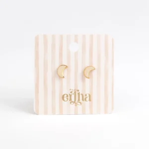 Boucles d’oreilles à tige Shiny Moon