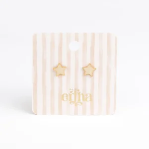 Boucles d’oreilles à tige Étoiles scintillantes