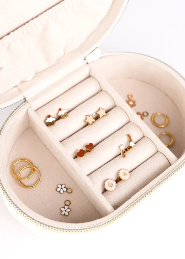 Coffret à bijoux broderie marguerite – Image 7