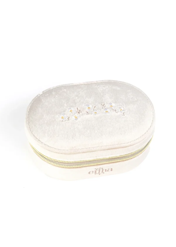 Coffret à bijoux broderie marguerite – Image 9