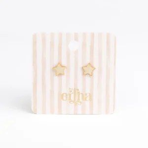 Boucles d’oreilles à tige Étoiles scintillantes