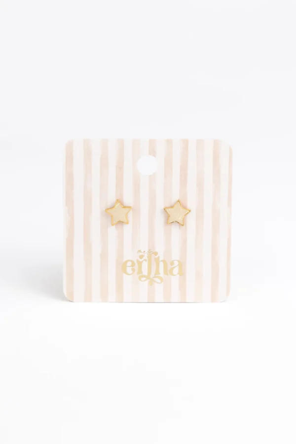 Boucles d’oreilles à tige Étoiles scintillantes
