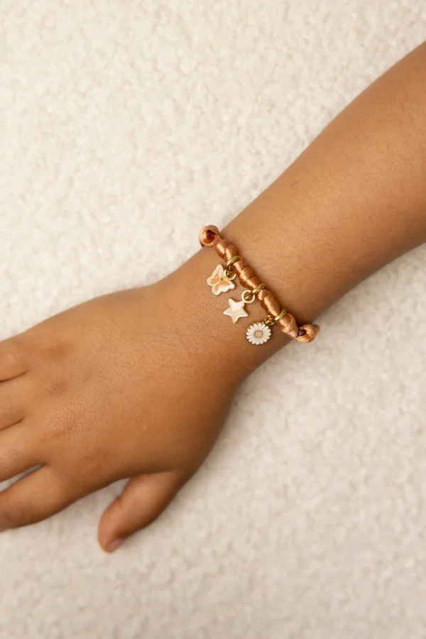 Créez votre bracelet 3 charms rusted