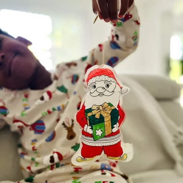 Coloriages gonflables – Noël 3 coloriages à suspendre