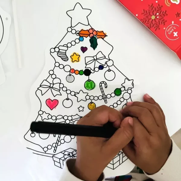Coloriages gonflables – Noël 3 coloriages à suspendre – Image 5