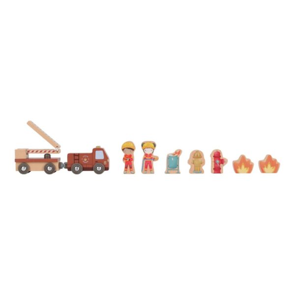 Caserne de pompier en bois FSC Little Dutch – Image 7