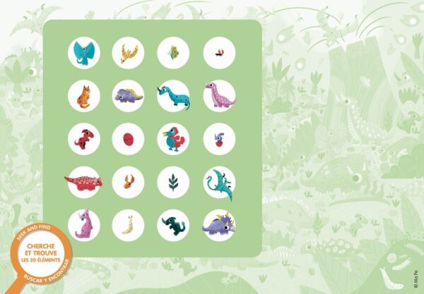 Puzzle cherche et trouve - Les dinosaures – Image 3