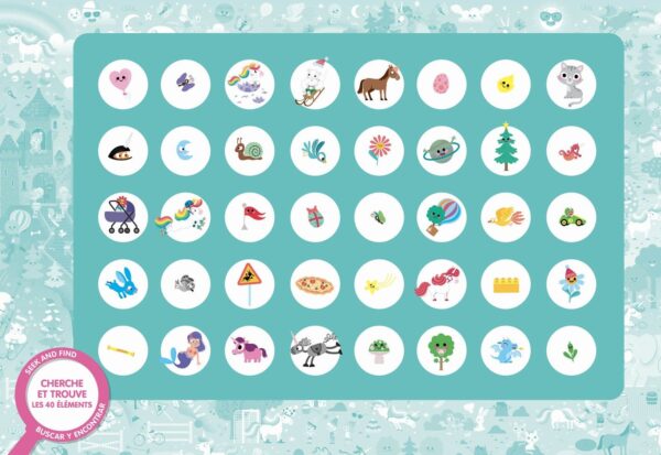 Puzzle cherche et trouve - Licornes – Image 2