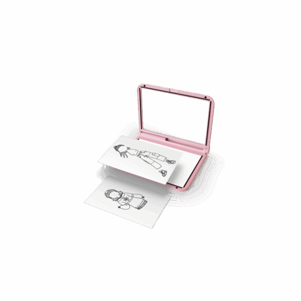 Tablette à dessin lumineuse Kidydraw Pro "Dessinons la mode" – Image 11