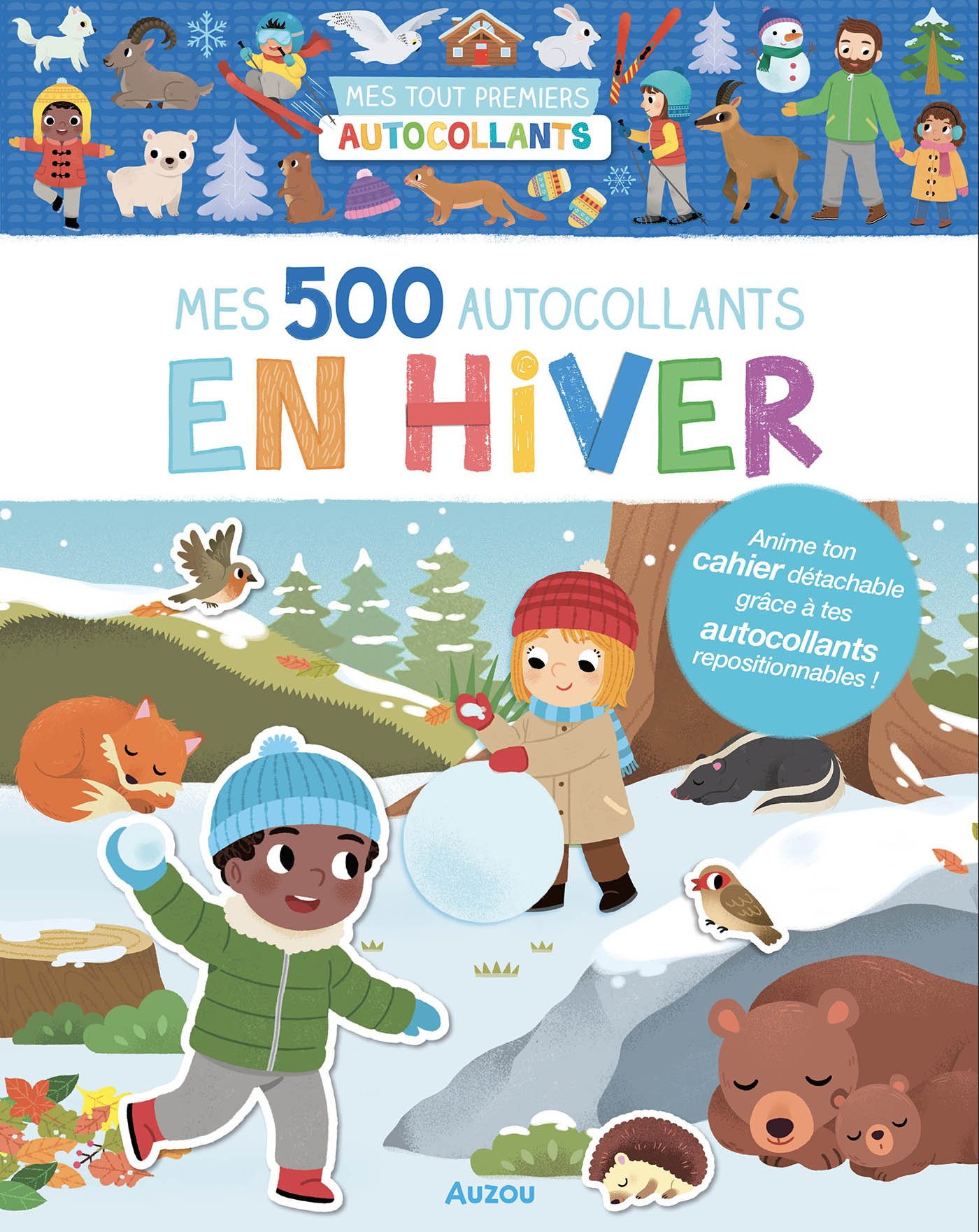 Mes tout premiers autocollants - Mes 500 autocollants EN HIVER