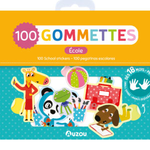 Ma pochette de 100 gommettes - École