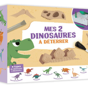 Mes deux dinosaures à déterrer