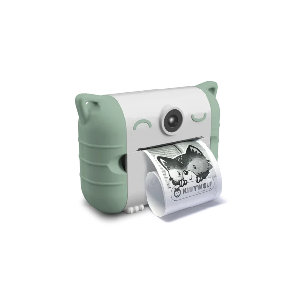 Appareil photo a impression thermique Kidyprint - Vert