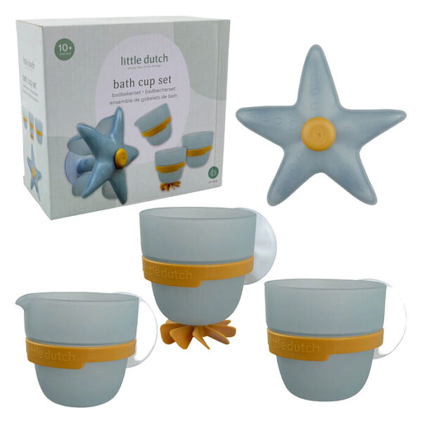 Gobelets de bain Étoile de mer – Image 2