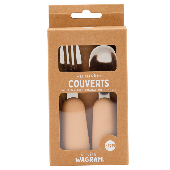 Couverts en silicone Nougat