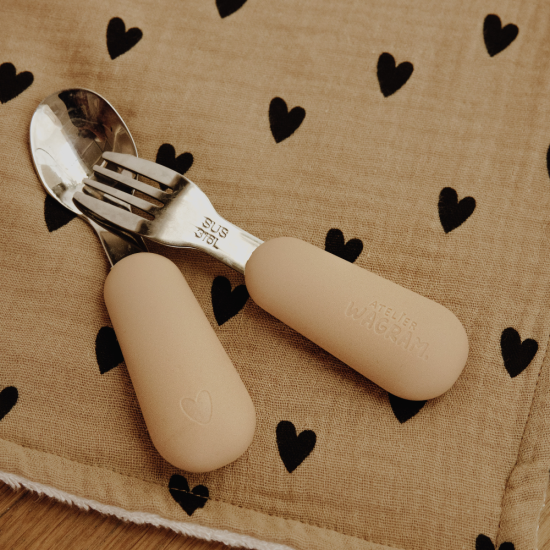 Couverts en silicone Nougat – Image 3