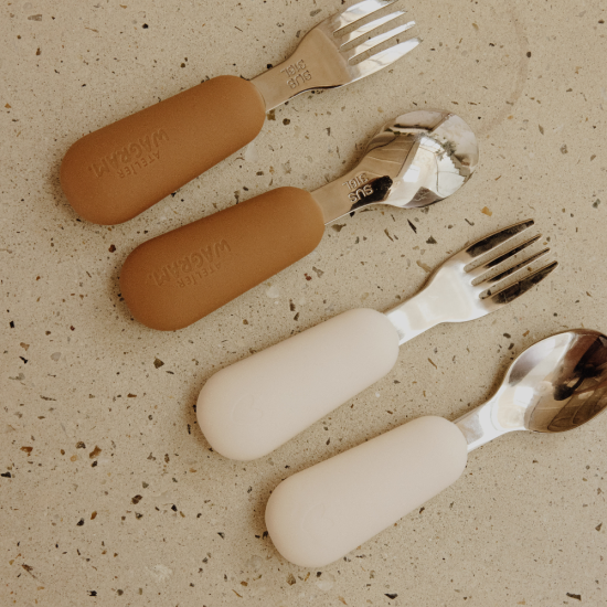 Couverts en silicone Crème – Image 6