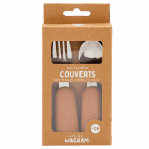 Couverts en silicone Caramel