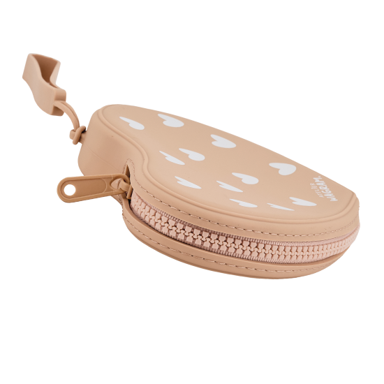 Pochette en silicone coeur Nougat – Image 4