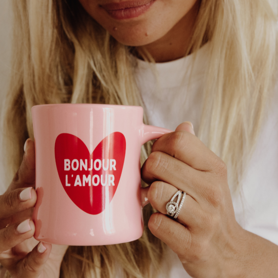 Mug en céramique BONJOUR L’AMOUR