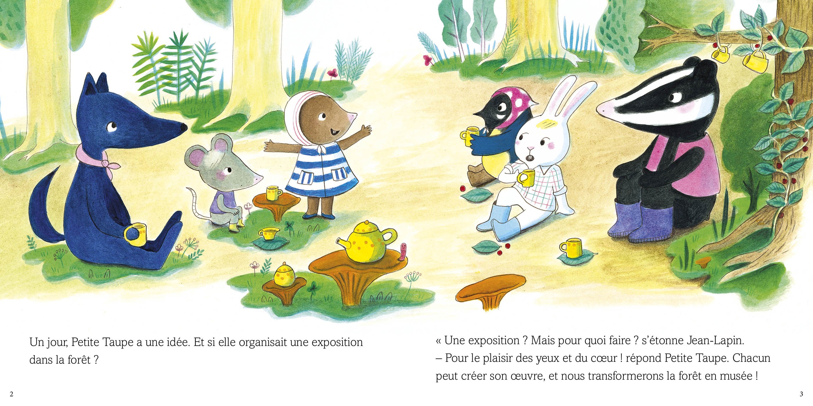 Petite taupe et l'exposition de la forêt – Image 3