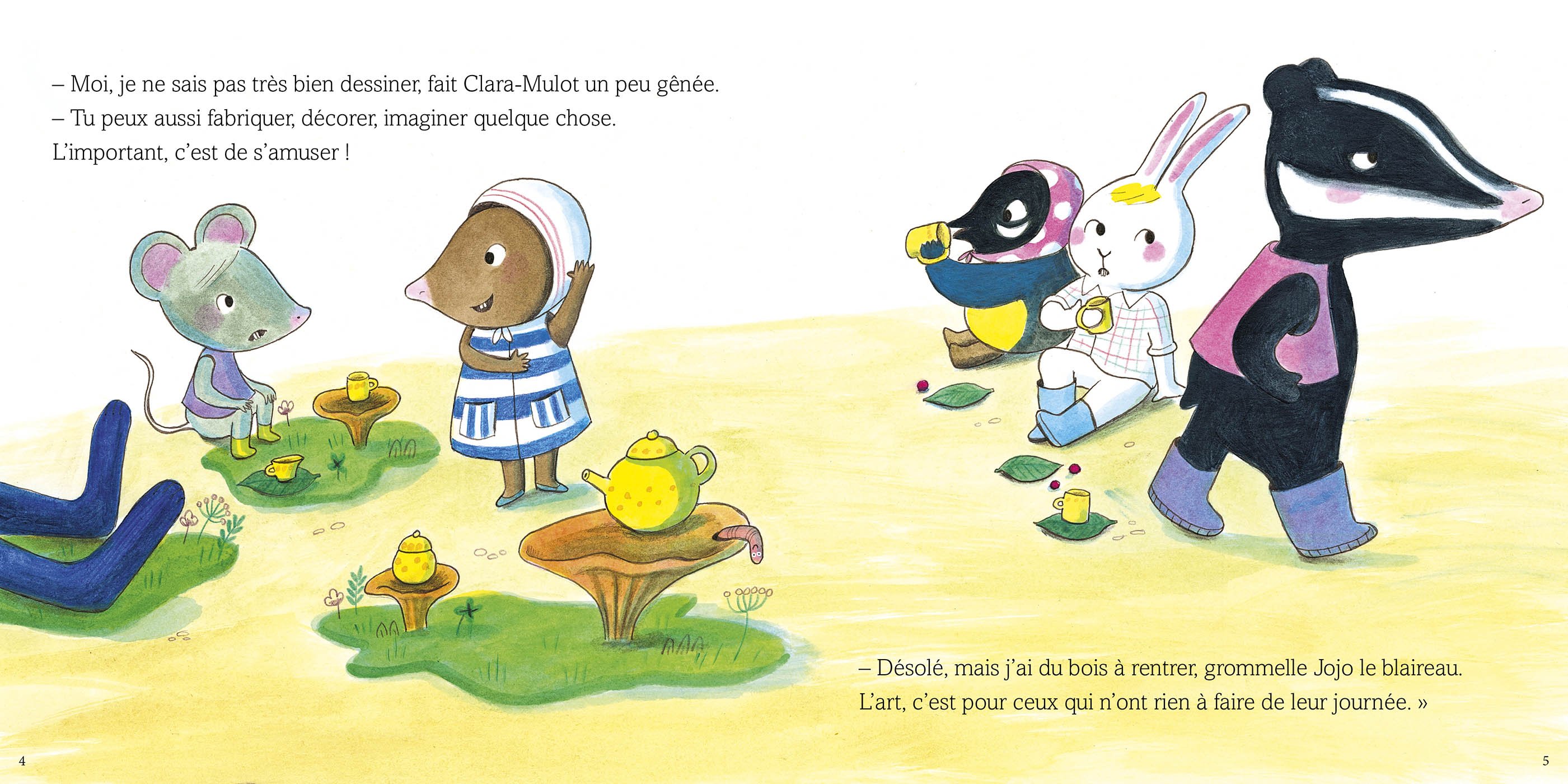 Petite taupe et l'exposition de la forêt – Image 2