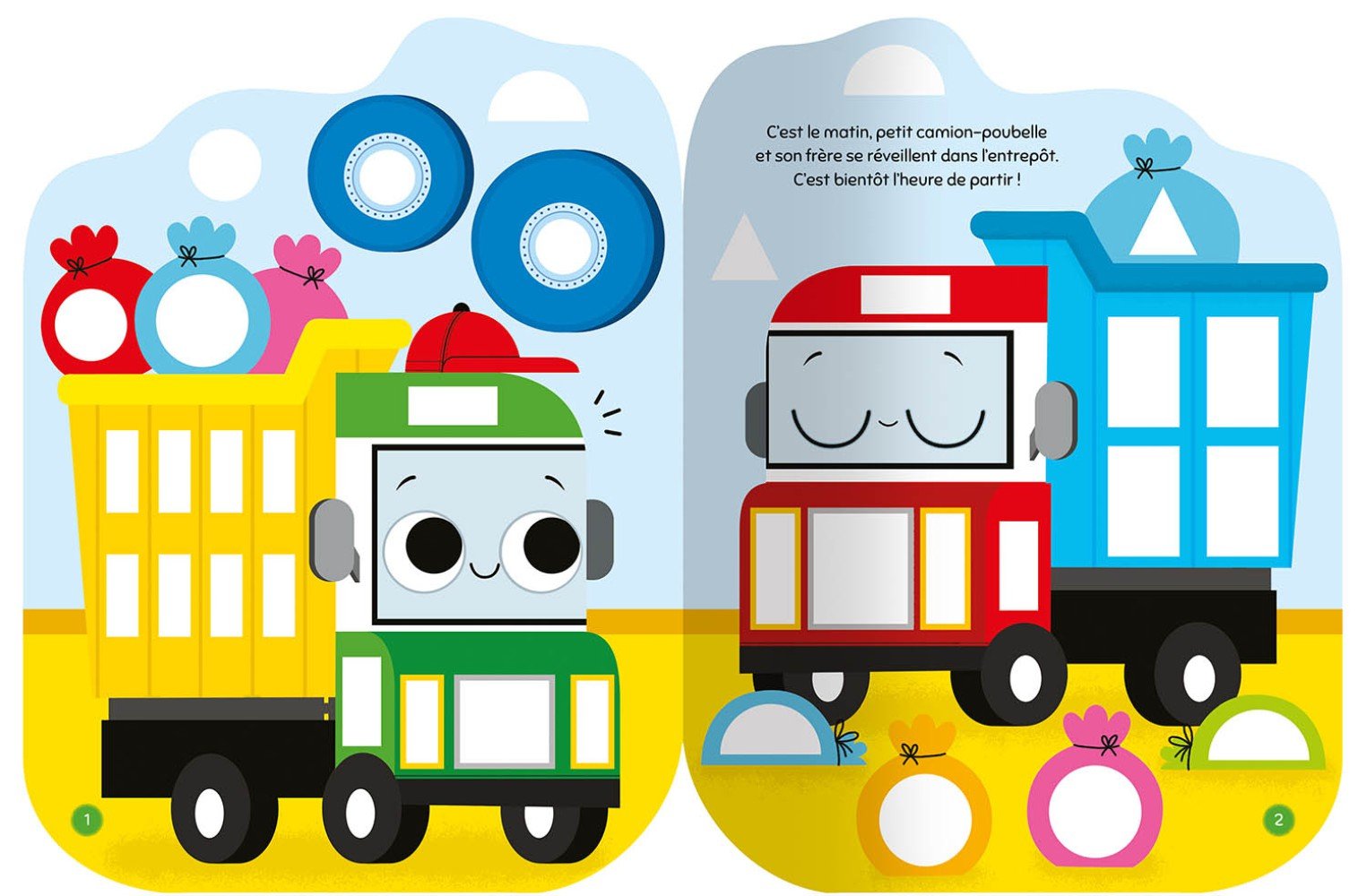 Gommettes formes - L'aventure de petit camion poubelle – Image 2
