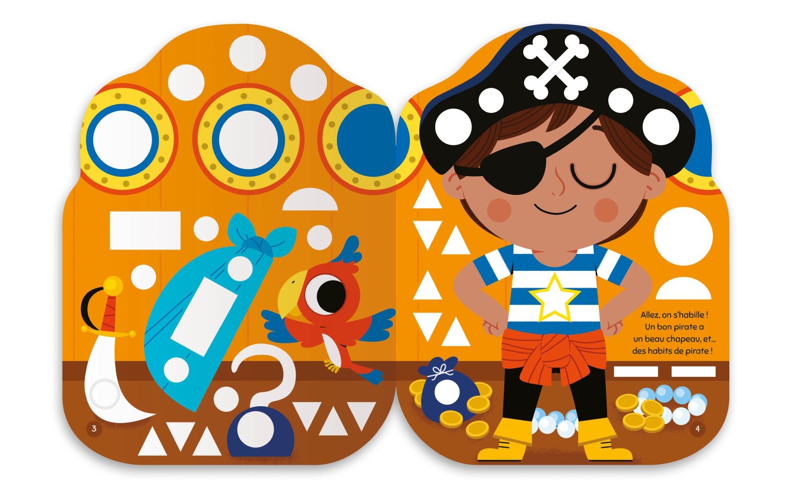 Gommettes formes - L'aventure de petit pirate – Image 3