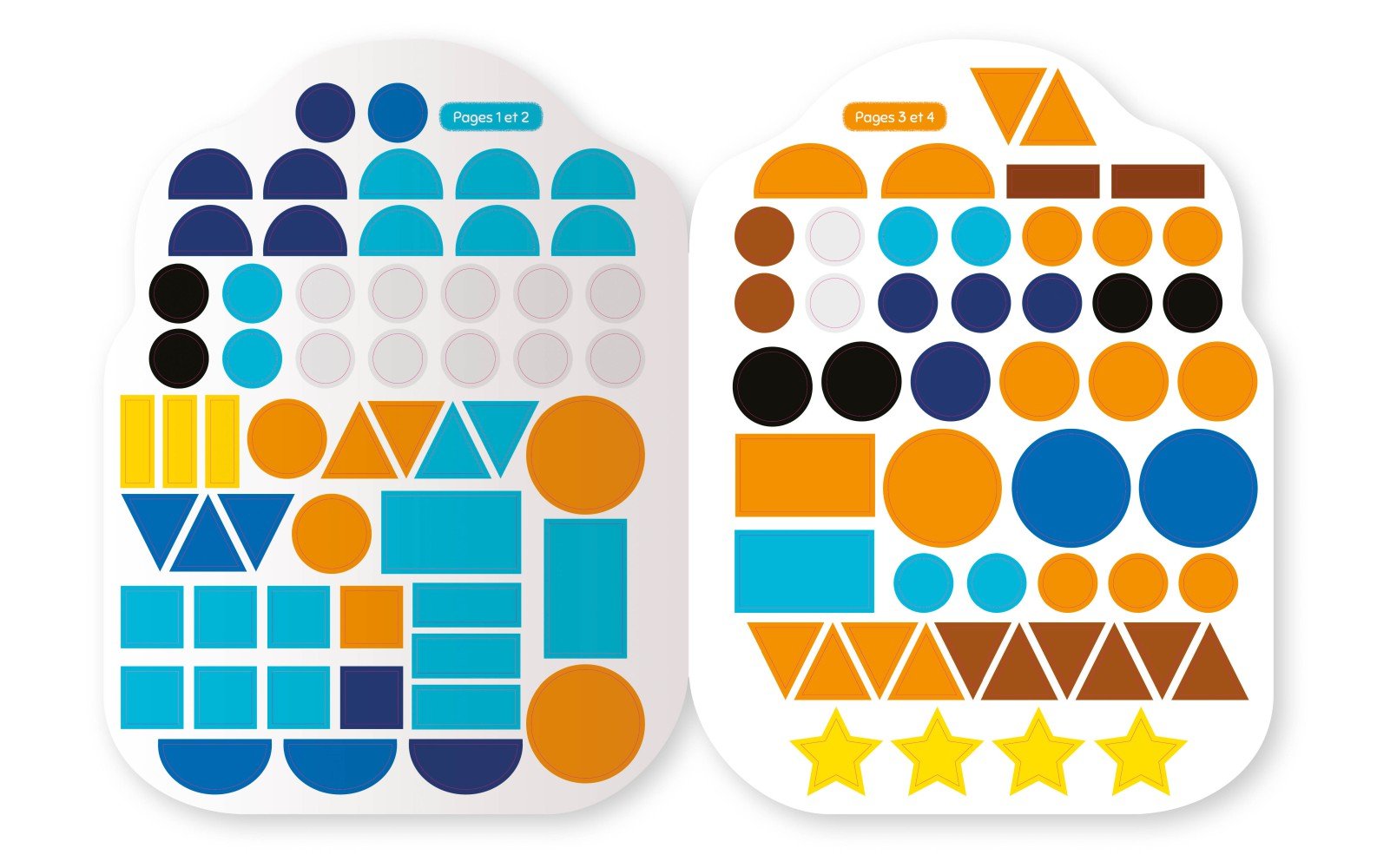 Gommettes formes - L'aventure de petit pirate – Image 2