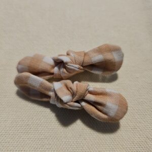 Barrettes vichy B (lot de 2)