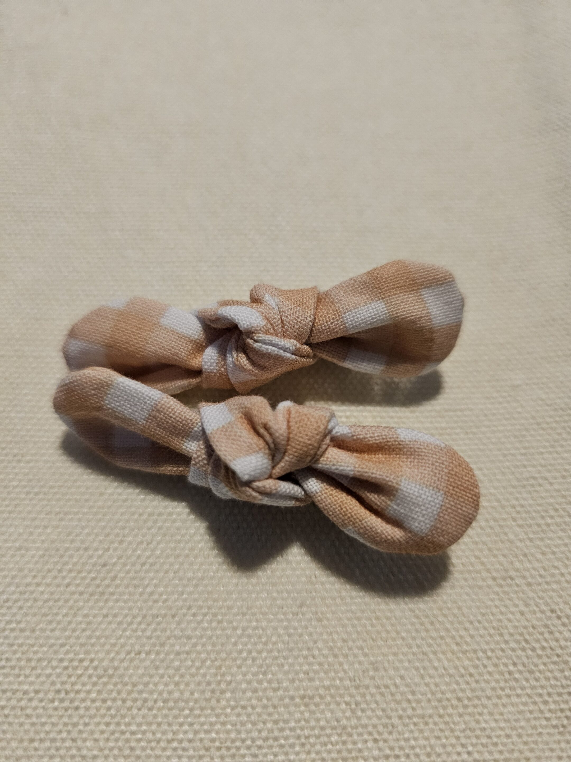 Barrettes vichy B (lot de 2)