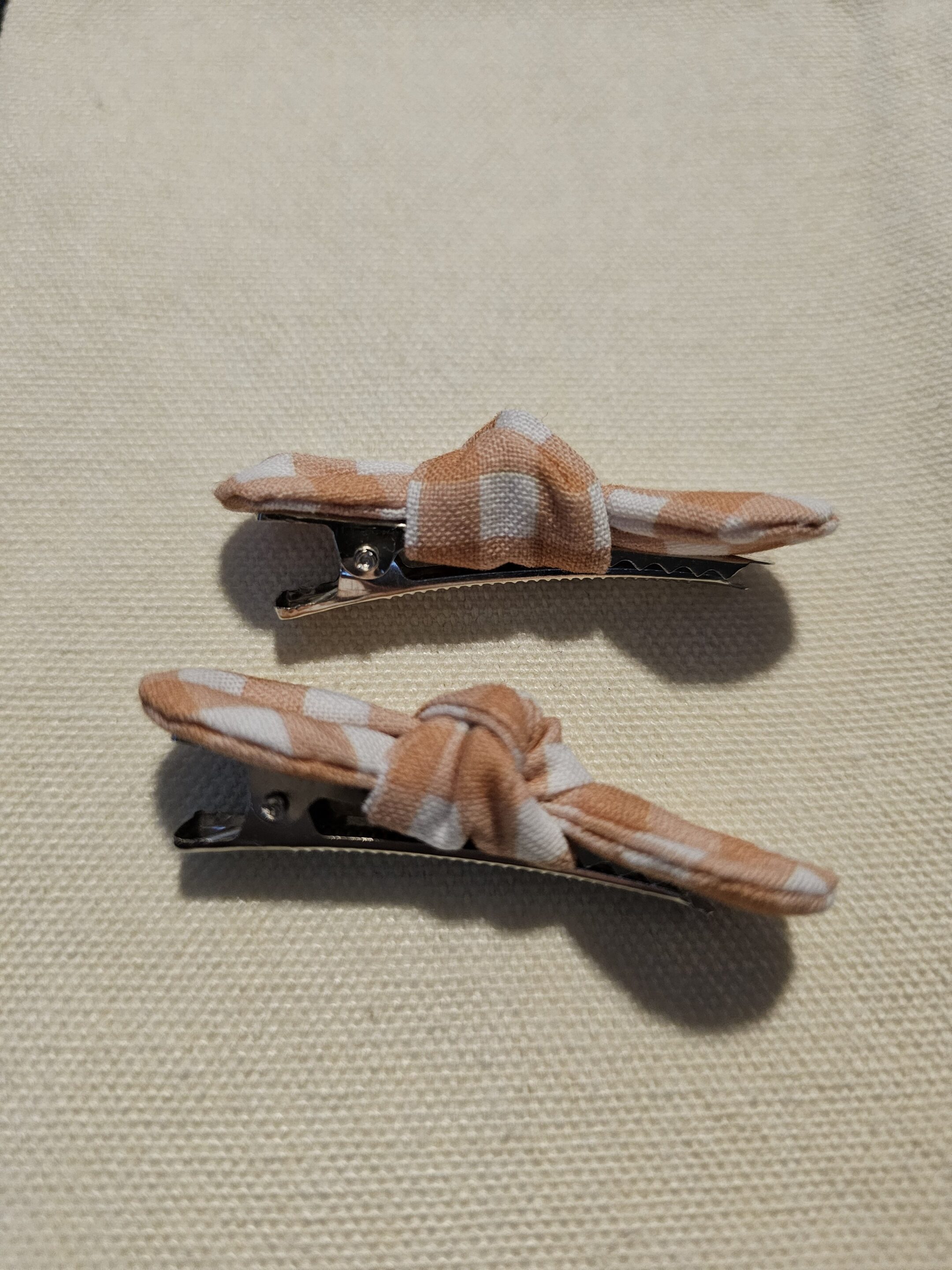 Barrettes vichy E (lot de 2) – Image 4