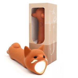 Lampe torche en silicone pour enfants - Renard