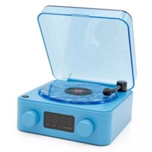 Veilleuse tourne-disque sensoriel magic wave Bleu