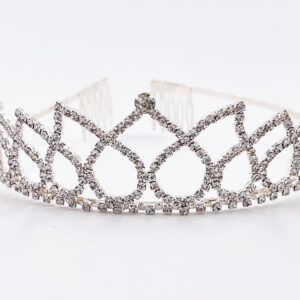 Diadème strass princesse coeur