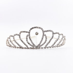 Diadème strass princesse perle