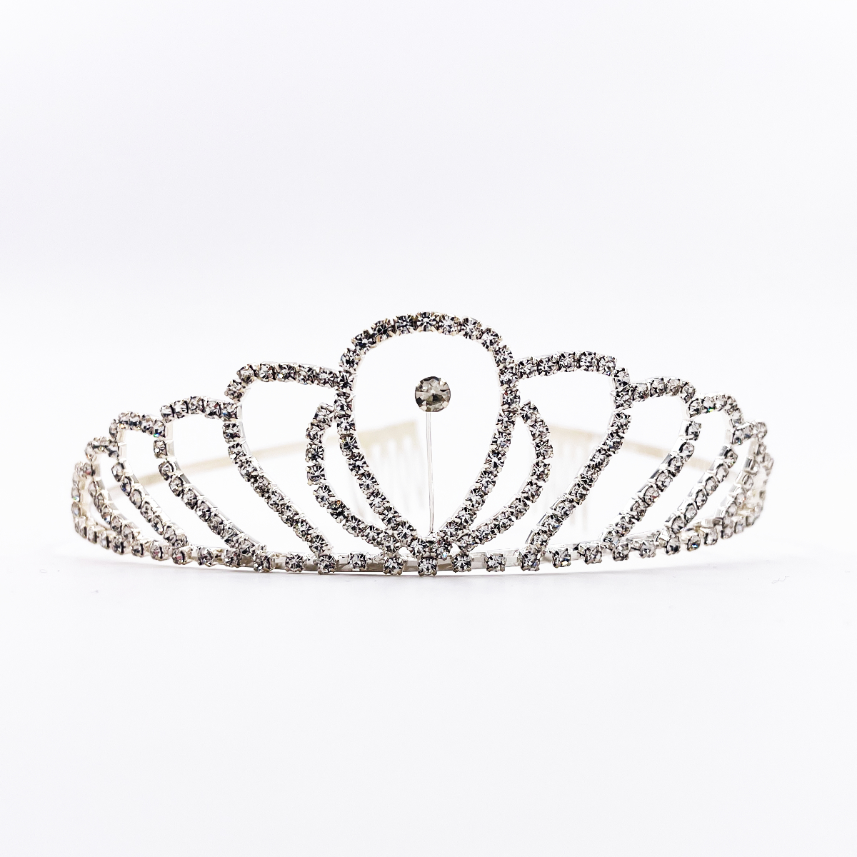 Diadème strass princesse perle