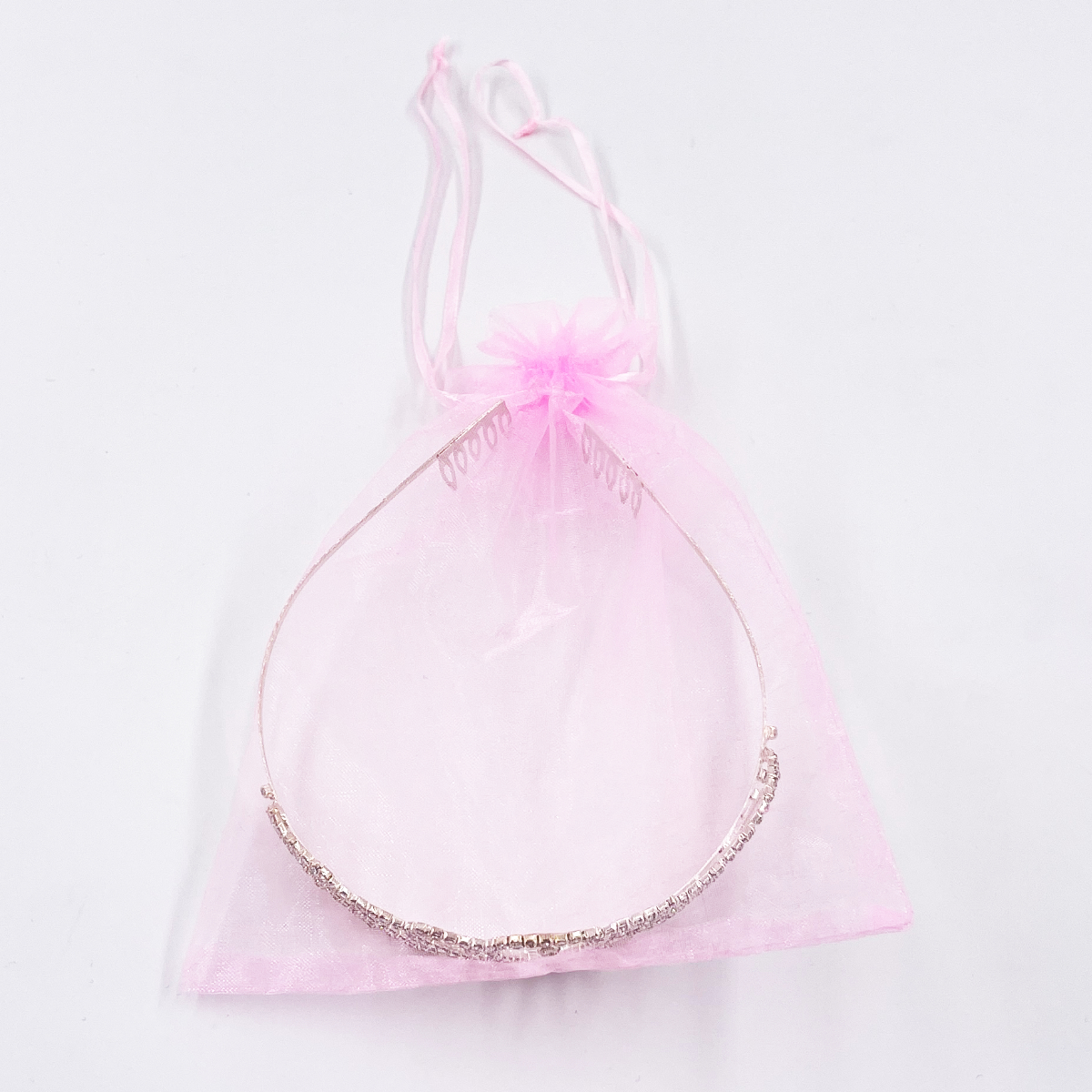 Diadème strass princesse perle – Image 2