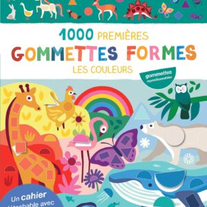 1000 premières gommettes formes - Les couleurs