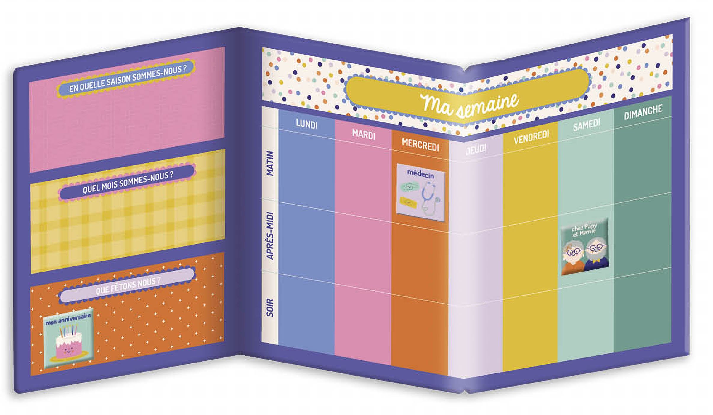 Mon aventure aimantée - Mon calendrier de la semaine – Image 4