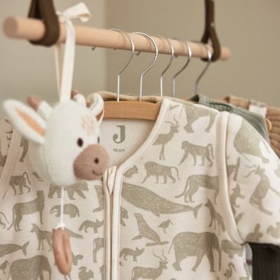 Gigoteuse manches amovibles 90cm Animals Olive Green