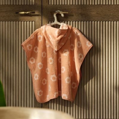 Poncho de bain éponge Flower réversible 1-3 ans – Image 4