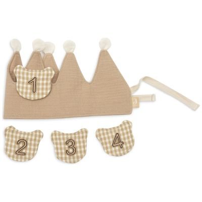 Couronne d'anniversaire avec chiffres Teddy Bear – Image 4