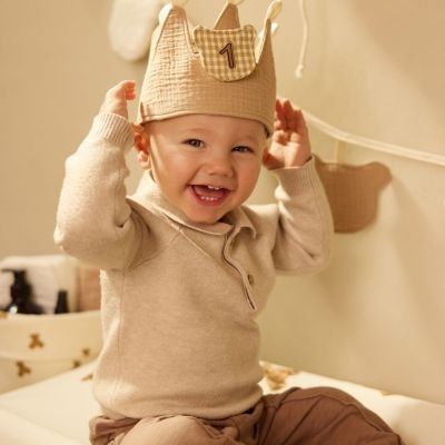 Couronne d'anniversaire avec chiffres Teddy Bear – Image 7