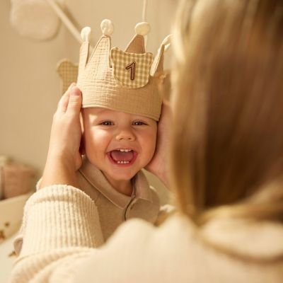 Couronne d'anniversaire avec chiffres Teddy Bear – Image 5